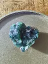 Groen Fluoriet Hart - S