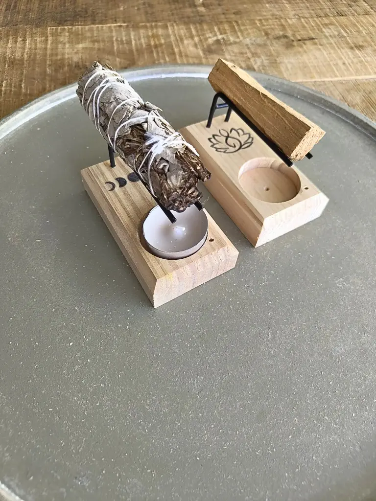 Houten Salie & Palo santo branders