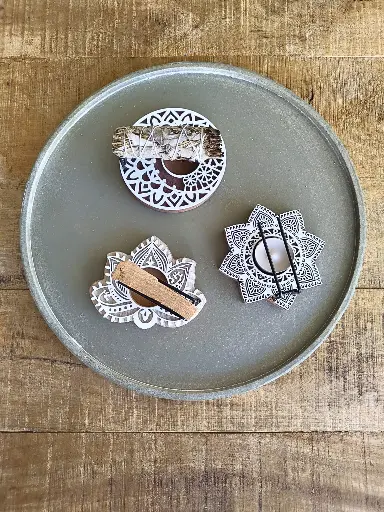 Houten Mandala Salie & Palo Santo branders