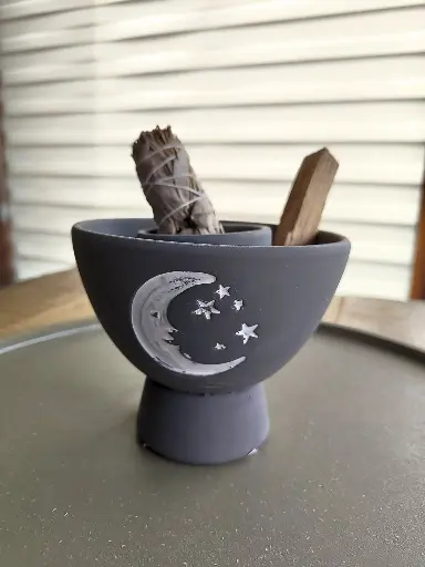 Smudgebowl maan en ster