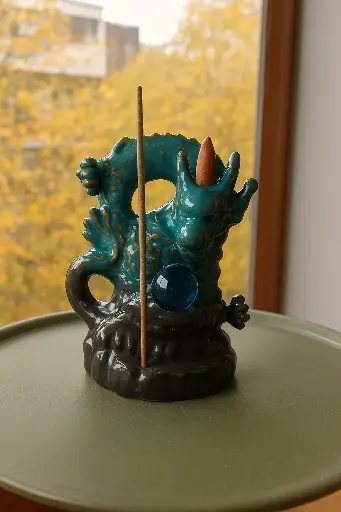 Backflow wierookhouder Draak